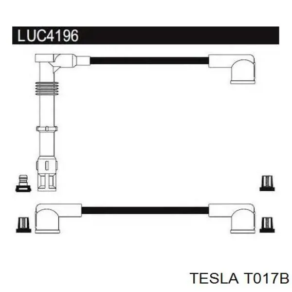 T017B Tesla высоковольтные провода