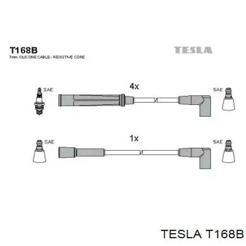 Провода зажигания Tesla T168B цена, от 17.04 USD