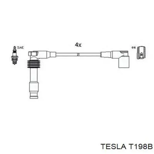 Провода зажигания General Motors 93740234 цена, от 6.04 USD