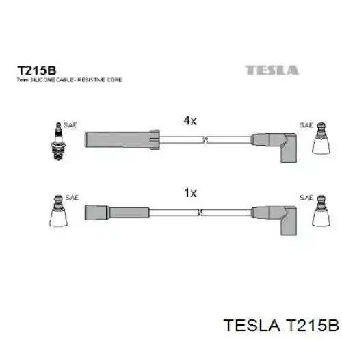 Провода высоковольтные, комплект TESLA T215B