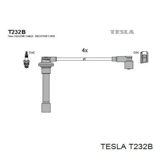  T232B Tesla