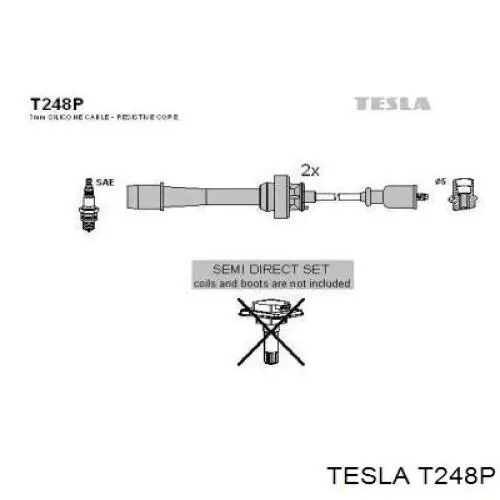 T248P Tesla Провода высоковольтные