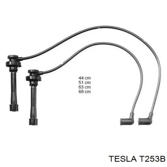 Провода зажигания Tesla T253B цена, от 58.61 USD
