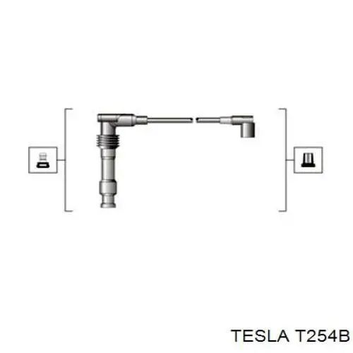 Высоковольтные провода MD023742 Mitsubishi