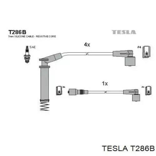  T286B Tesla