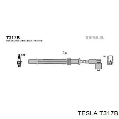 Купить T317B Tesla Провода высокого напряжения