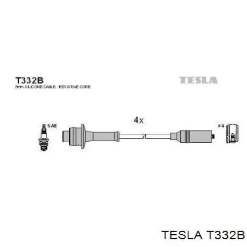 T332B Tesla Провода высоковольтные