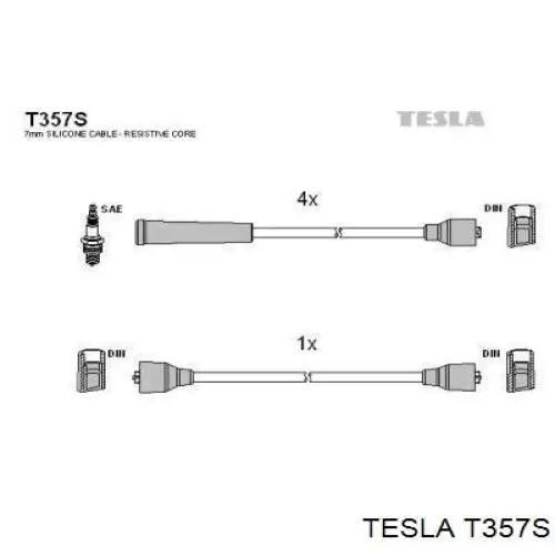 T357S Tesla масляный фильтр