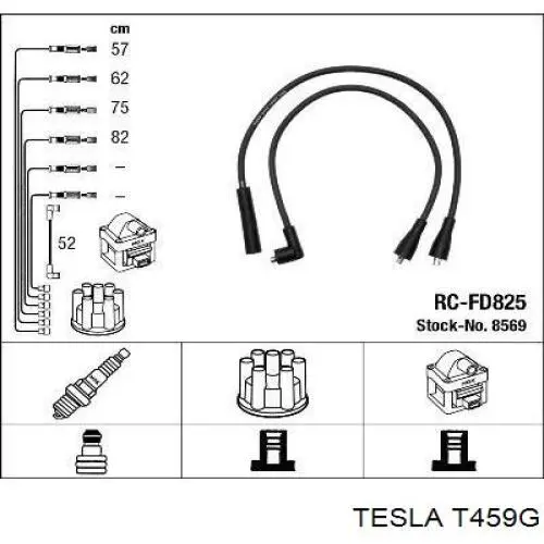 T459G Tesla высоковольтные провода