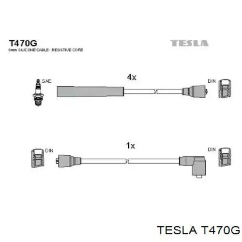 Купить 6170394 Ford Провода высокого напряжения