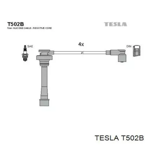 Провода зажигания Tesla T502B цена, от 35.84 USD