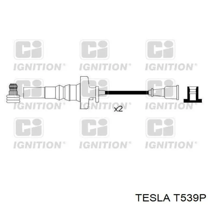 T539P Tesla Провода высоковольтные