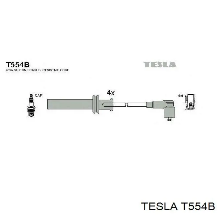  T554B Tesla