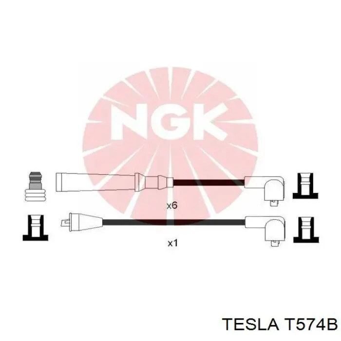 Купить 2245037J28 Nissan/Infiniti Провода высокого напряжения