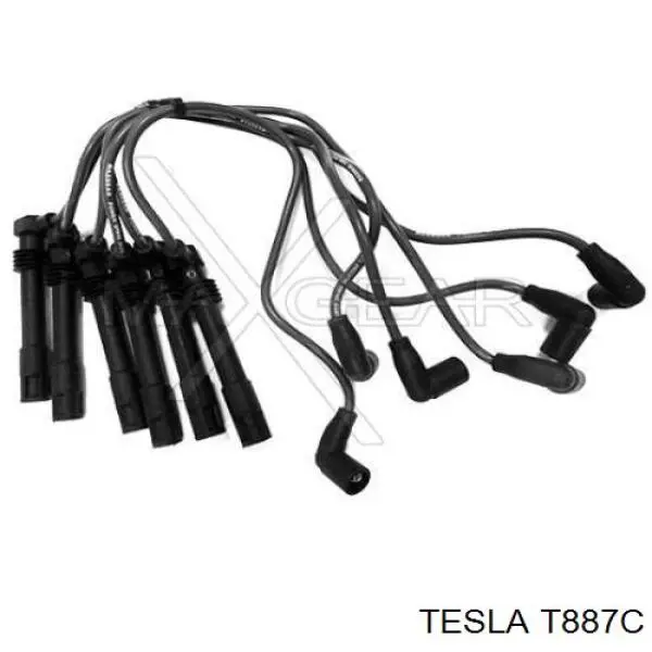Провода зажигания Tesla T887C цена, от 47.24 USD