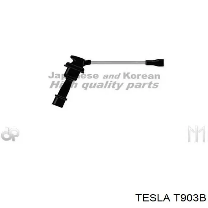 Высоковольтные провода T903B Tesla