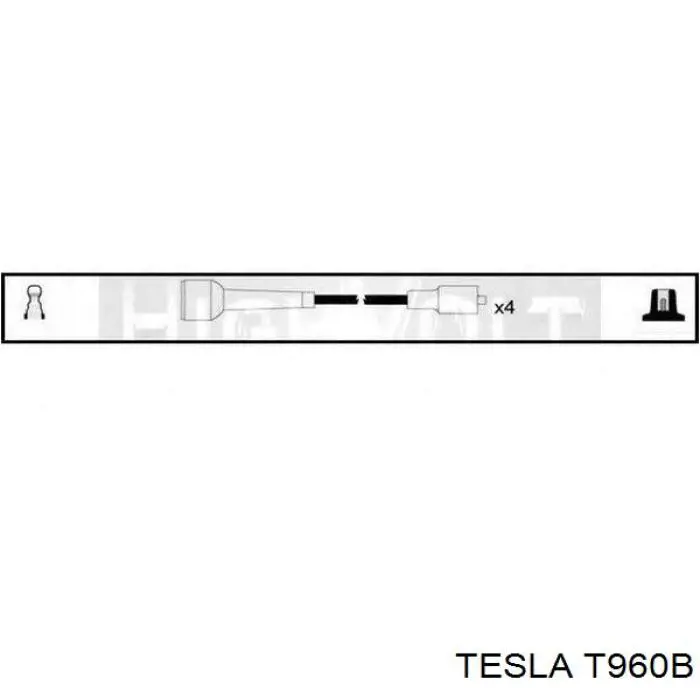 T960B Tesla Провода высоковольтные