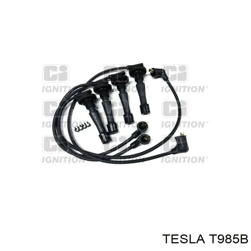 Высоковольтные провода T985B Tesla