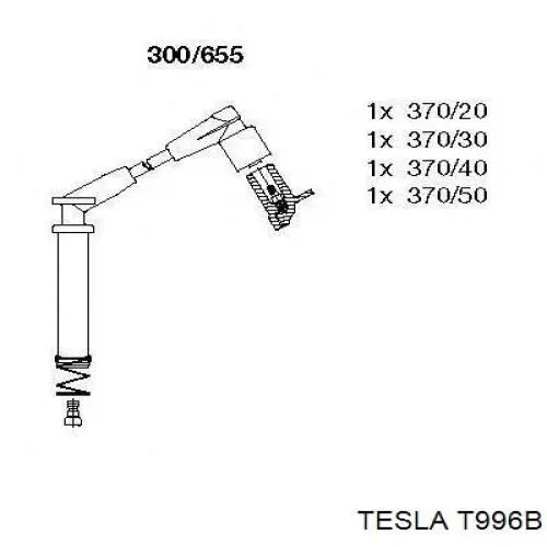T996B Tesla Провода высоковольтные