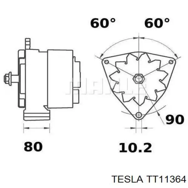 Генератор TT11364 Tesla