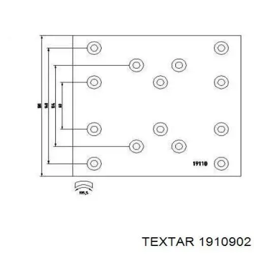 Накладка тормозная передняя (TRUCK) Errevi K16040 цена, от 210.14 USD