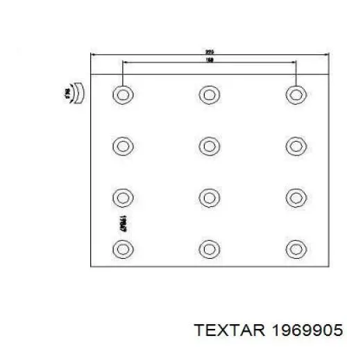  Textar 1969905 цена, от 41.93 USD
