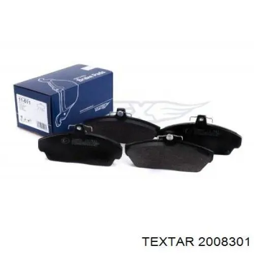 Купить 2008301 Textar Колодки тормозные
