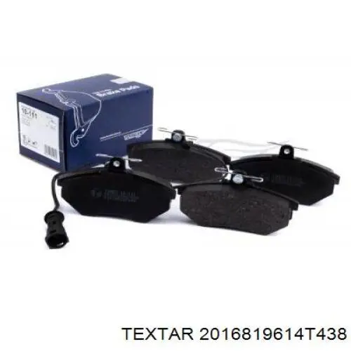 Колодки Textar 2016819614T438 цена, от 14.77 USD