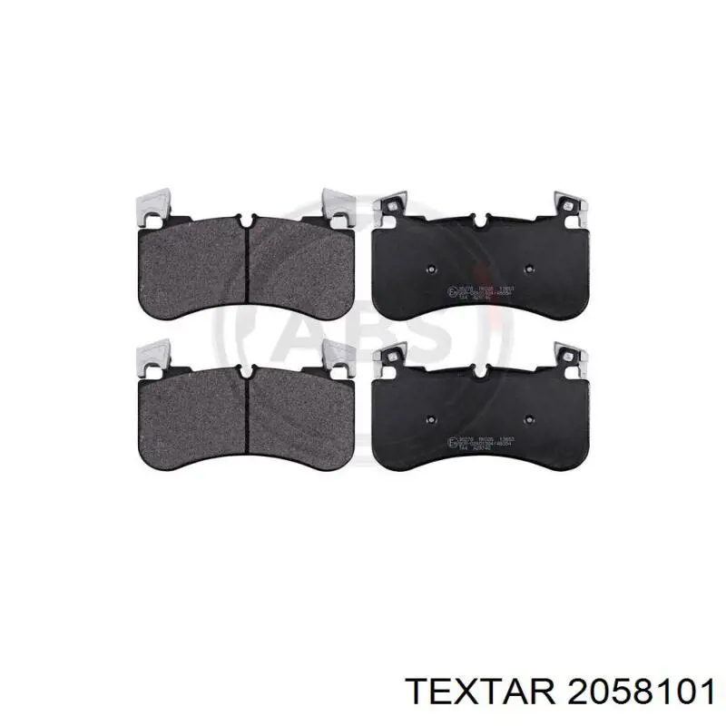 Колодки Textar 2058101 цена, от 167.42 USD