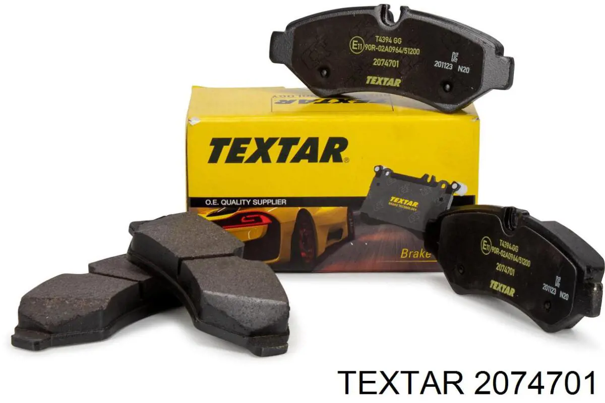 Колодки дисковые  Textar 2074701 цена, от 48.55 USD