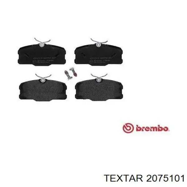 Купить 2075101 Textar Колодки тормозные