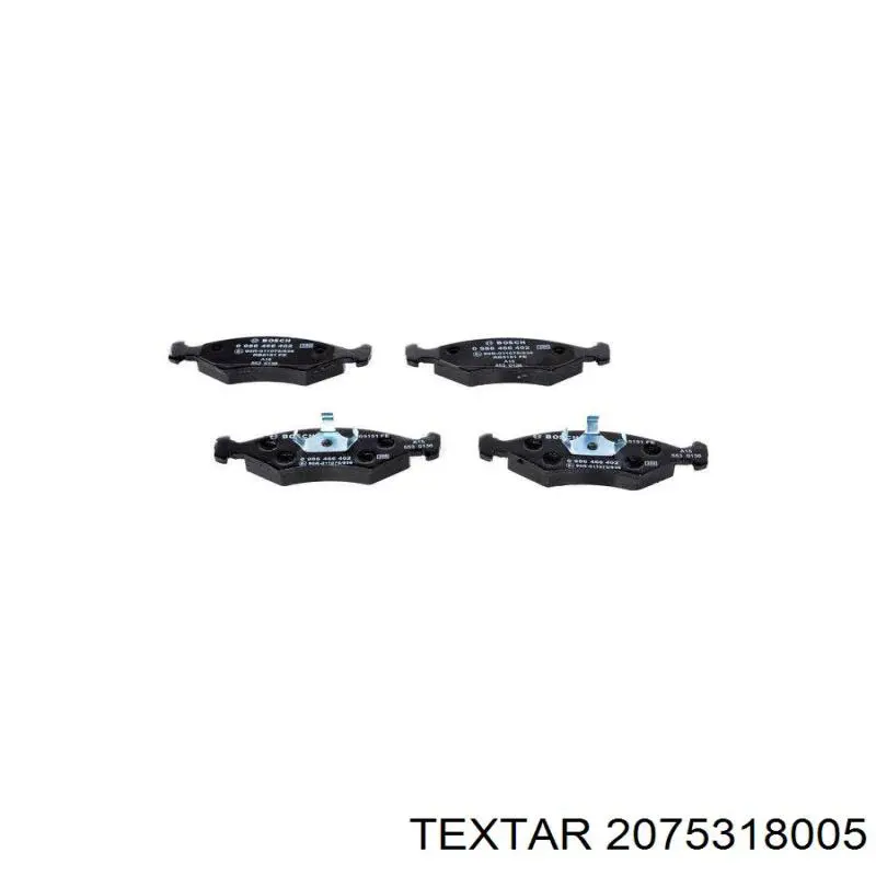Купить 2075318005 Textar Колодки тормозные