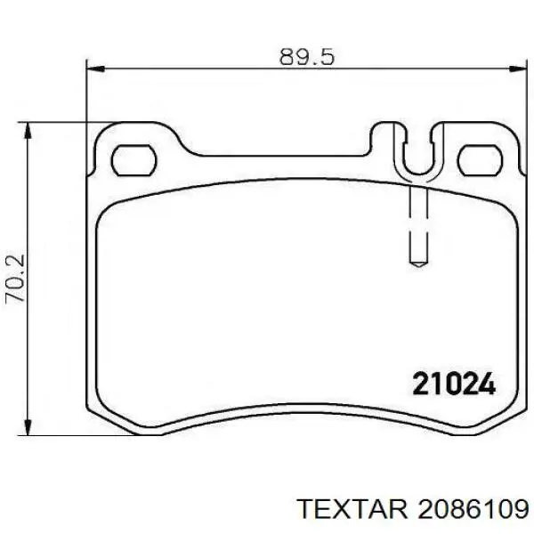 Колодки Textar 2086109 цена, от 11.84 USD