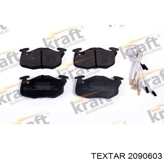 Колодки Textar 2090603 цена, от 14.45 USD