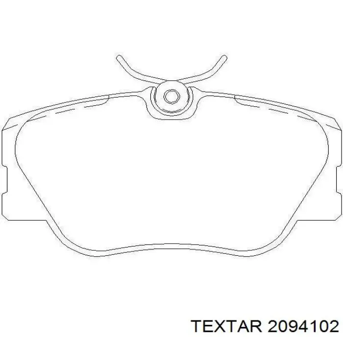 Колодки Textar 2094102 цена, от 41.56 USD