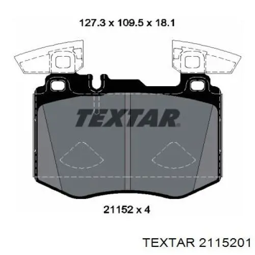 Передние тормозные колодки S7001036 Polcar