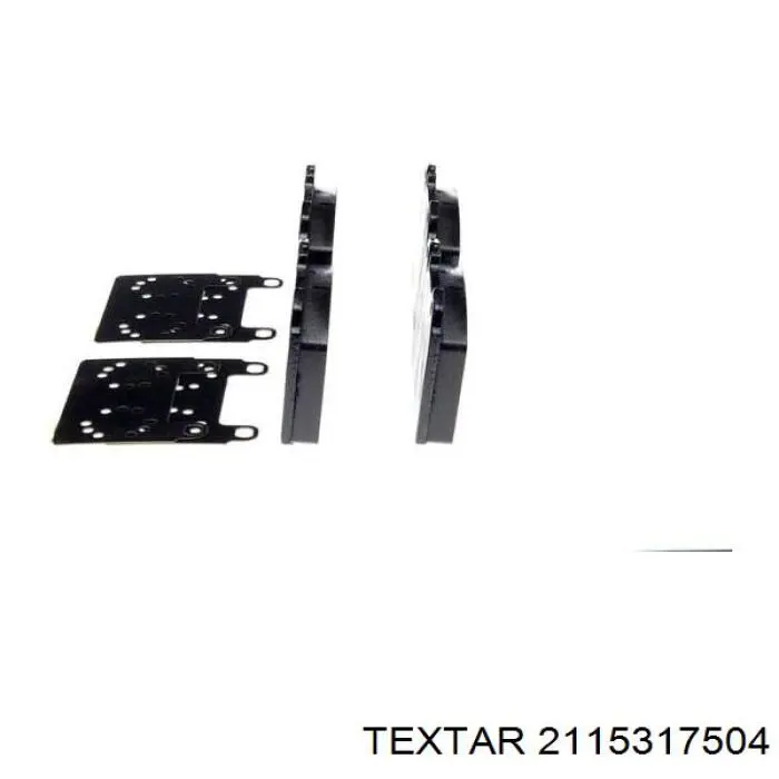 Колодки Textar 2115317504 цена, от 31.25 USD