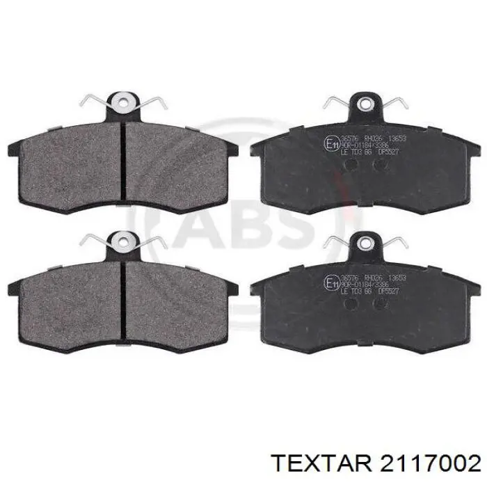 Колодки Textar 2117002 цена, от 9.58 USD