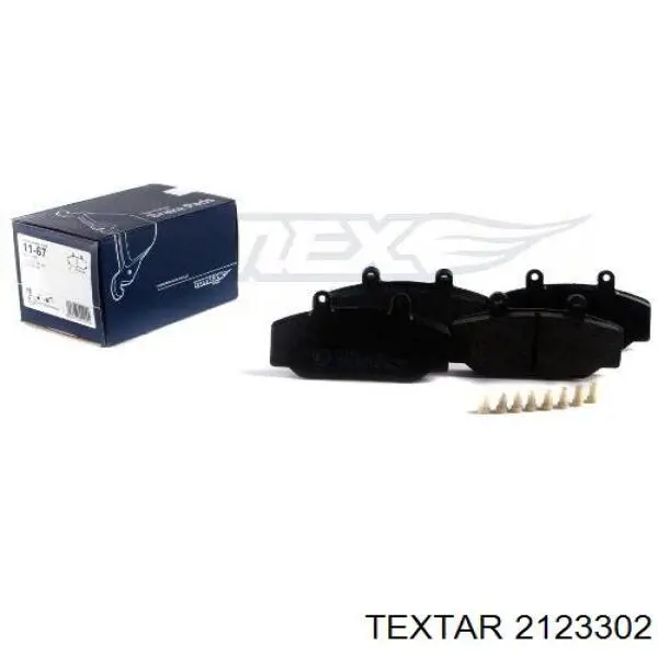 2123302 Textar Колодки передние