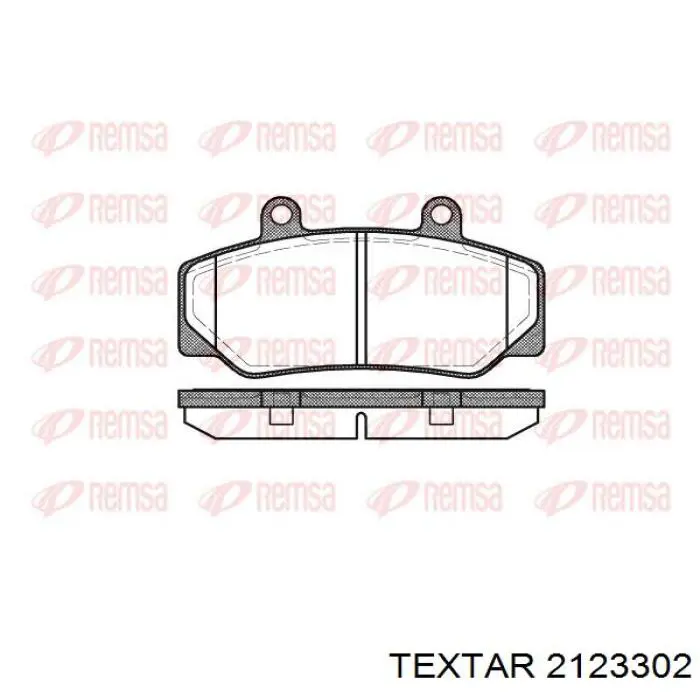 Купить 2123302 Textar Колодки тормозные