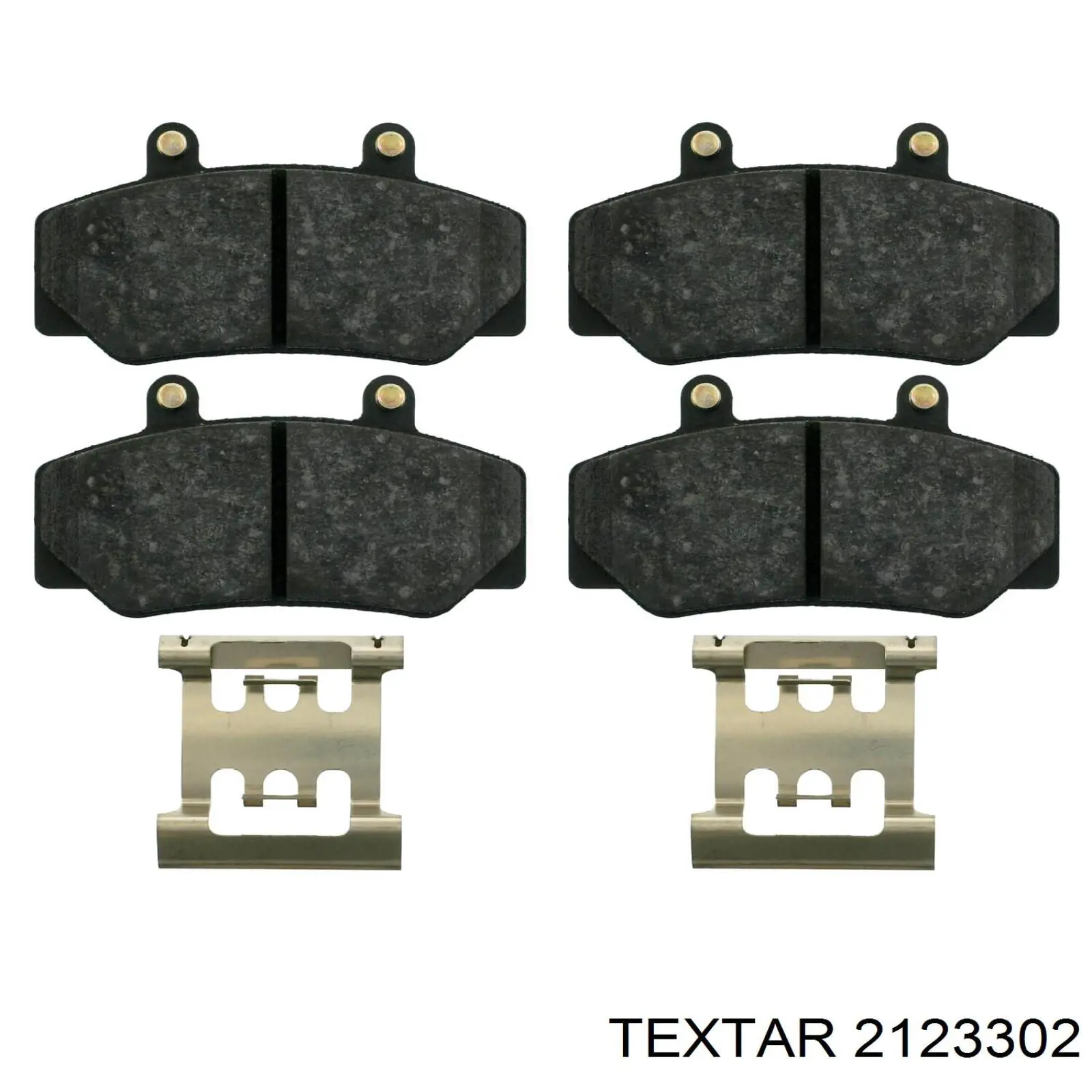 Передние тормозные колодки 2123302 Textar