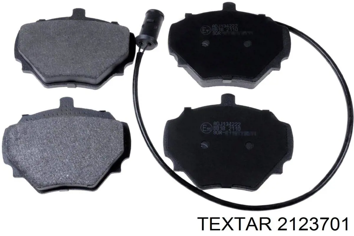 Колодки дисковые  Textar 2123701 цена, от 30.47 USD