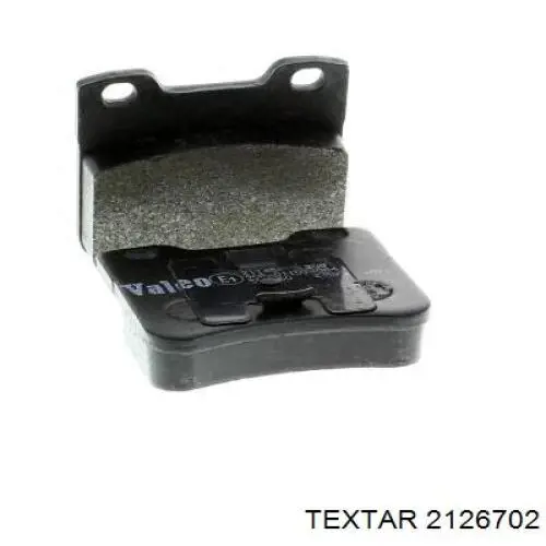 Передние тормозные колодки 2126702 Textar