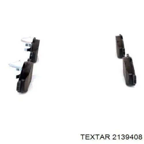 2139408 Textar Колодки передние