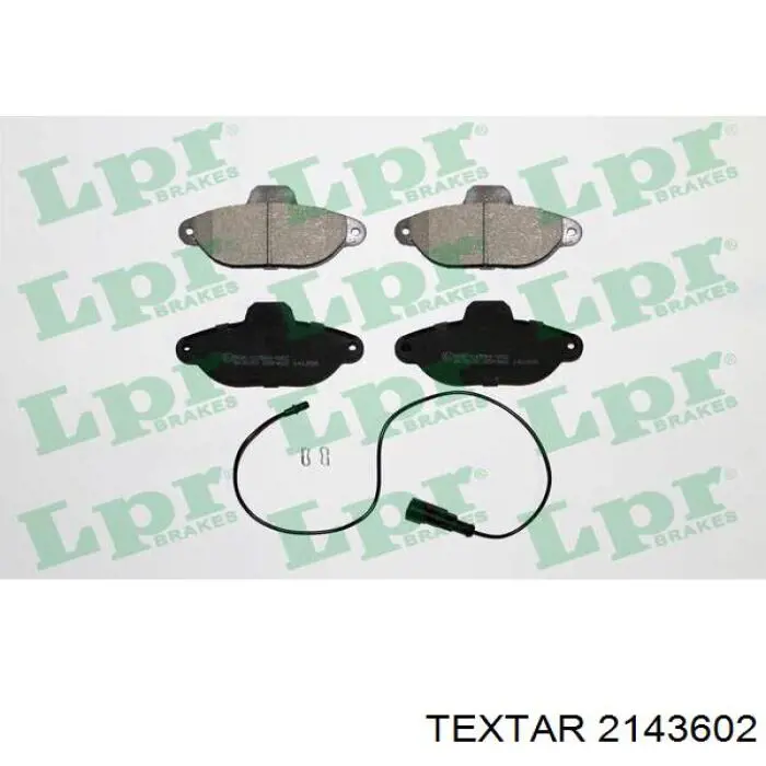 Купить 2143602 Textar Колодки тормозные