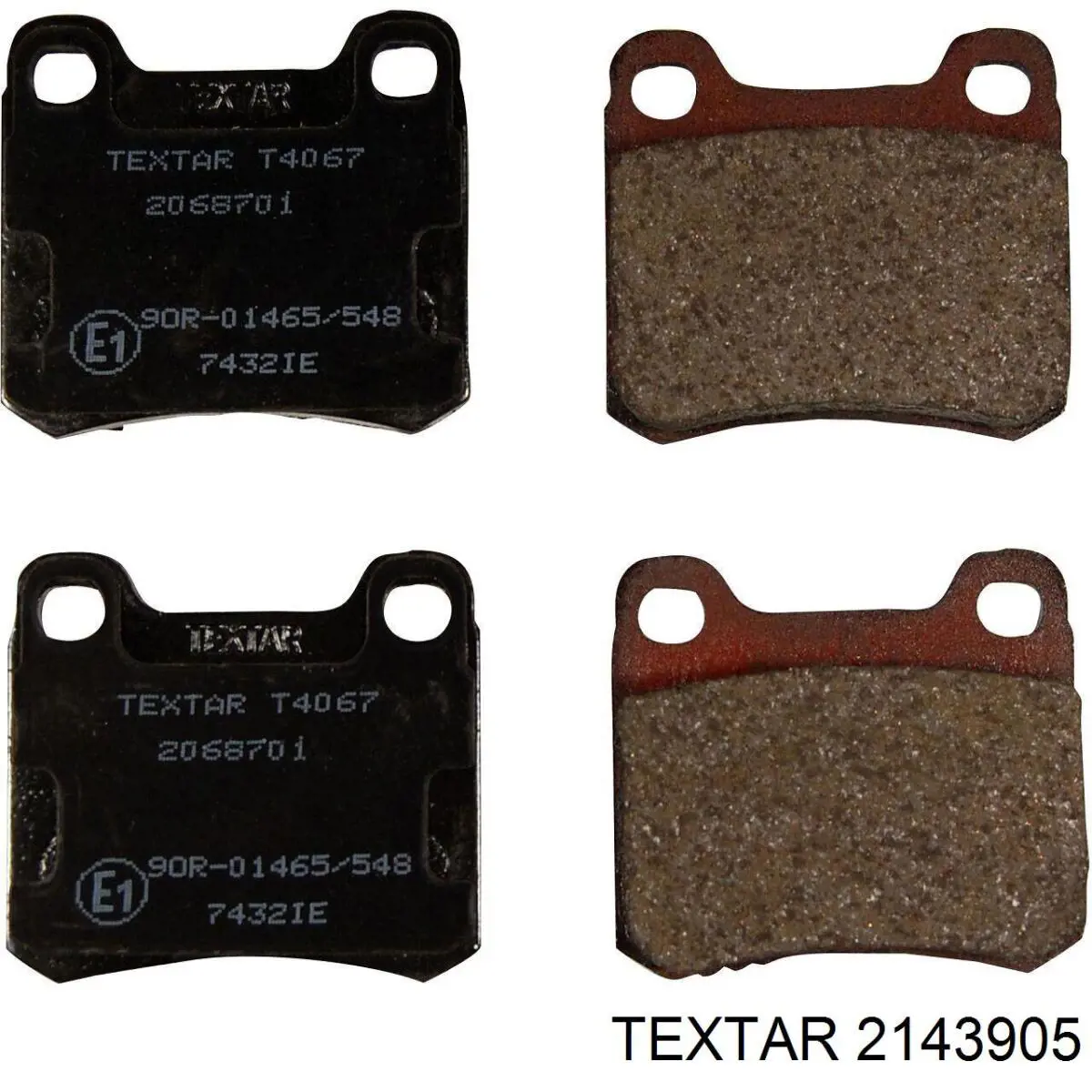 Колодки Textar 2143905 цена, от 24.16 USD