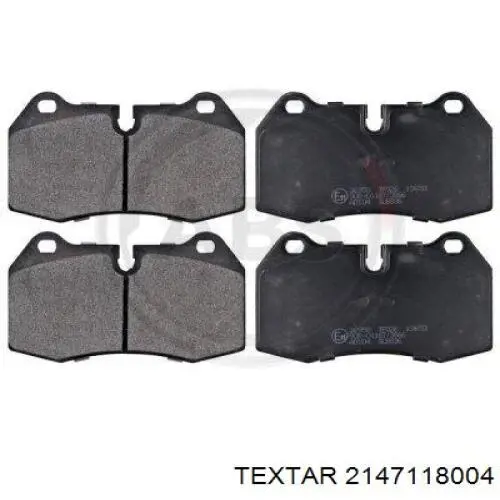 Колодки Textar 2147118004 цена, от 38.32 USD