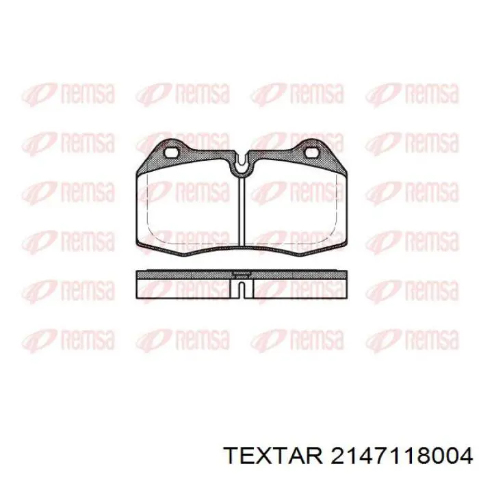 Купить 2147118004 Textar Колодки тормозные