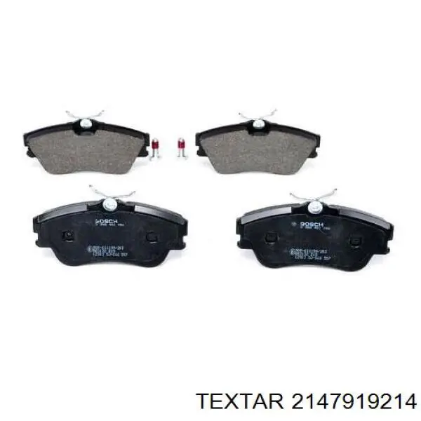 Передние тормозные колодки 2147919214 Textar