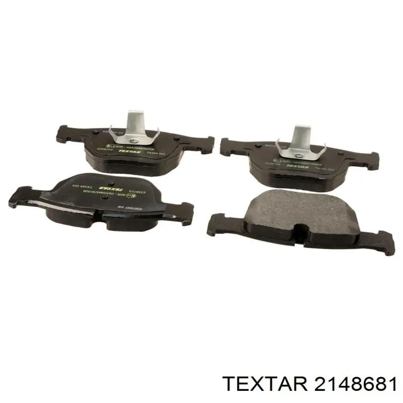 Купить 2148681 Textar Колодки тормозные